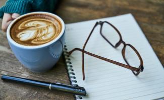 Coffee and glasses